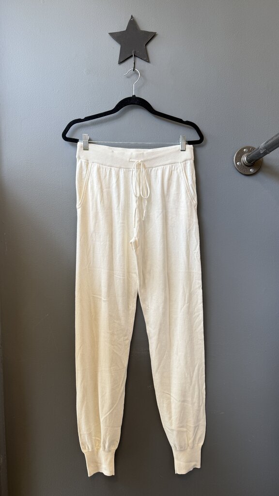Cotton Cashmere Knit Joggers