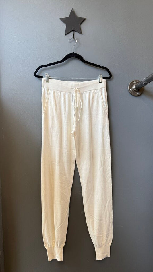 Cotton Cashmere Knit Joggers