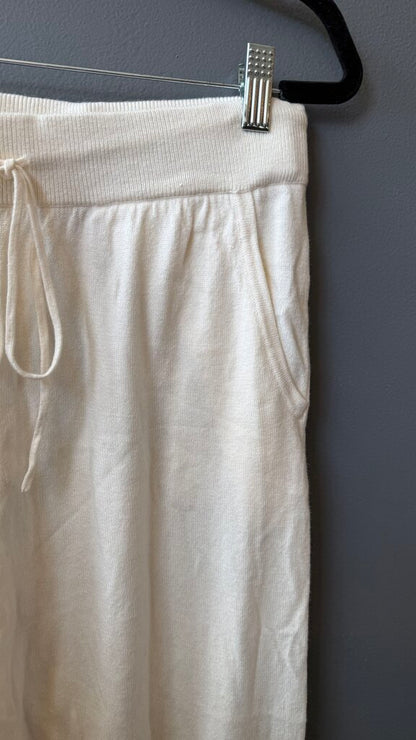 Cotton Cashmere Knit Joggers