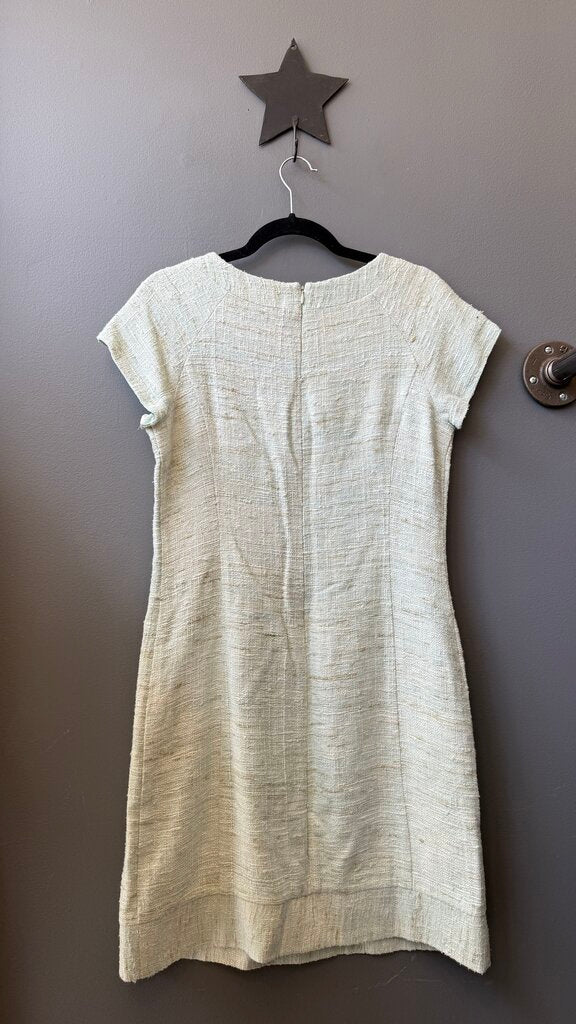 Tweed Cap Sleeve Sheath Dress