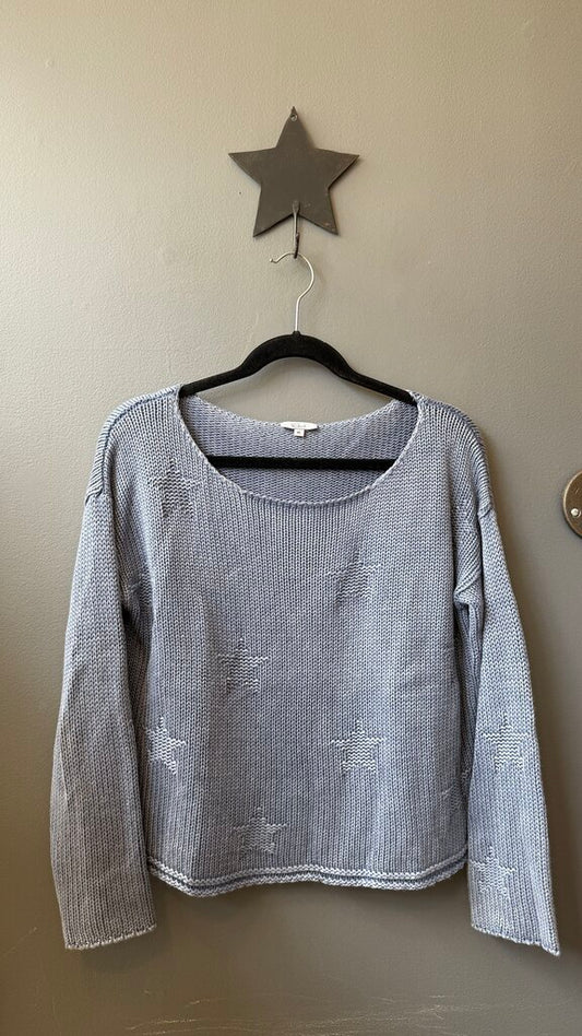 Star Wide Neck Sweater
