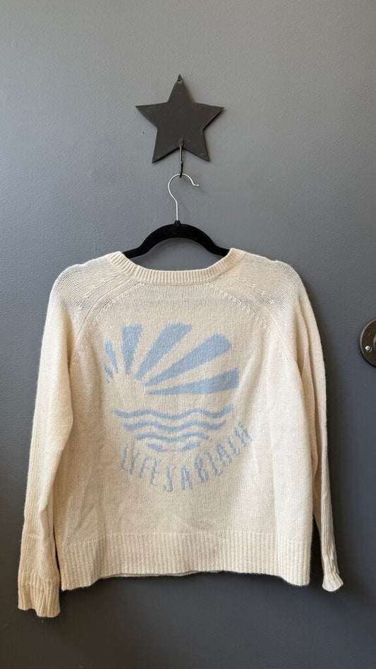Life's A Beach Cashmere Sweater