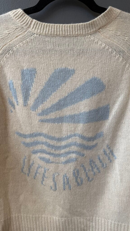 Life's A Beach Cashmere Sweater