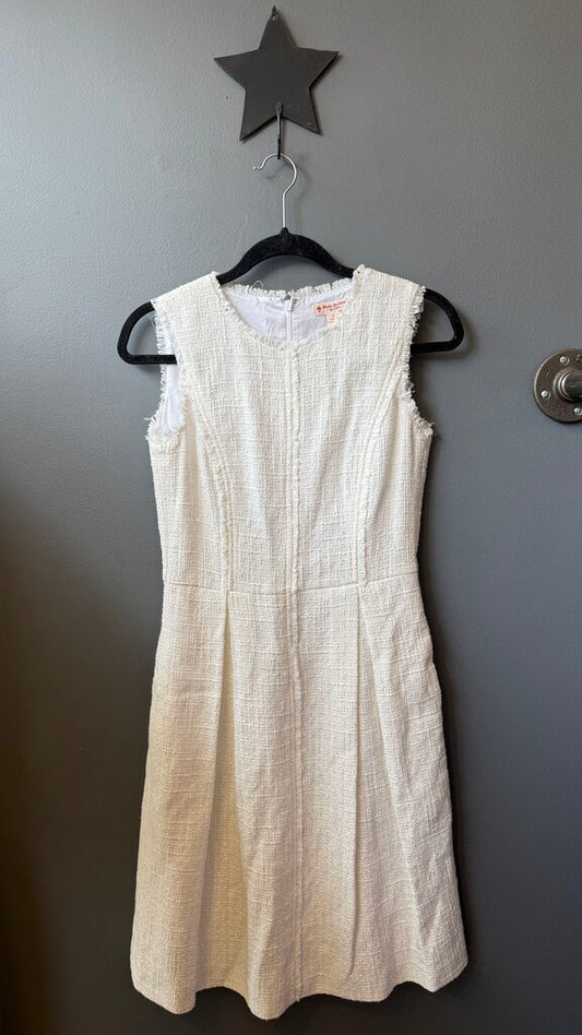 Tweed Pleated Skirt Dress
