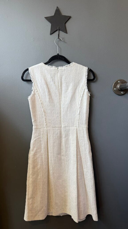 Tweed Pleated Skirt Dress