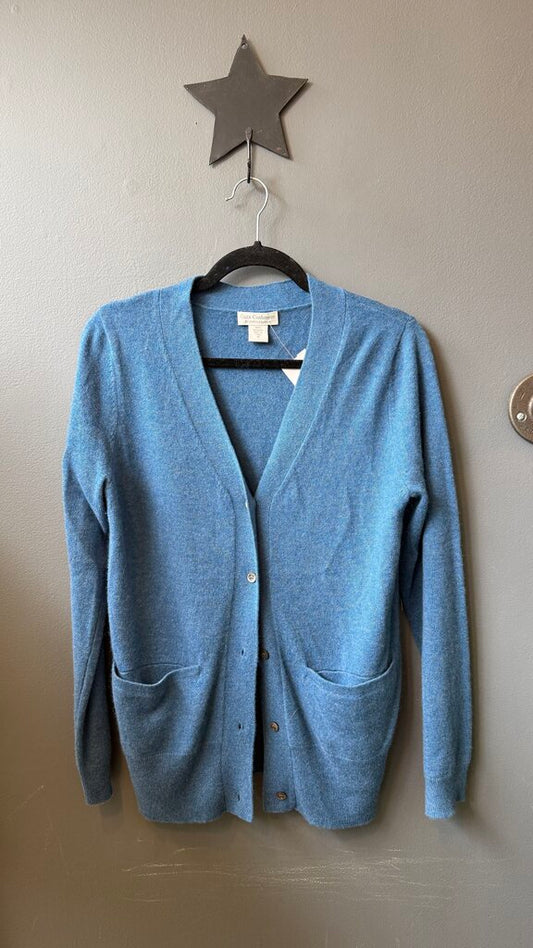 Cashmere Vneck Cardigan Sweater
