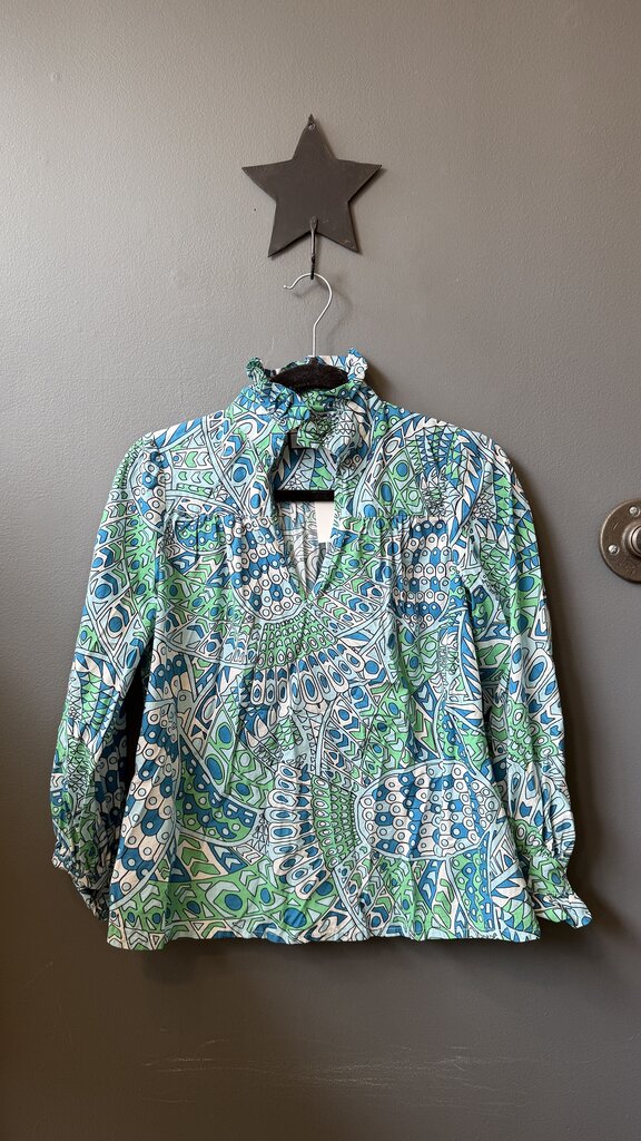 Printed Cotton Aspen Blouse