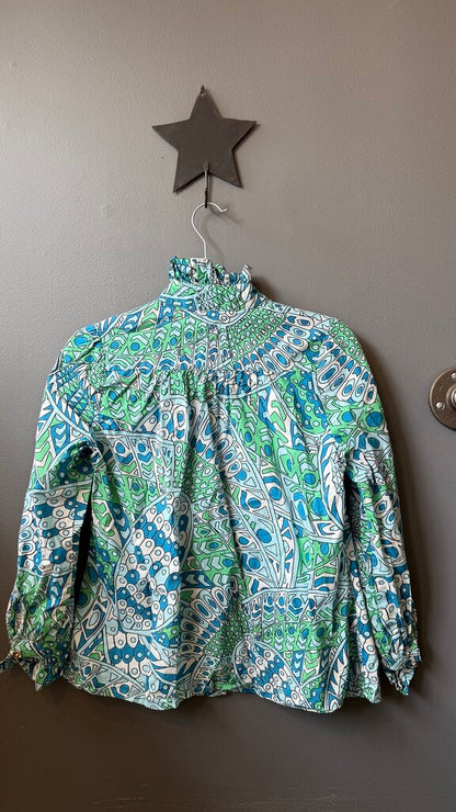 Printed Cotton Aspen Blouse
