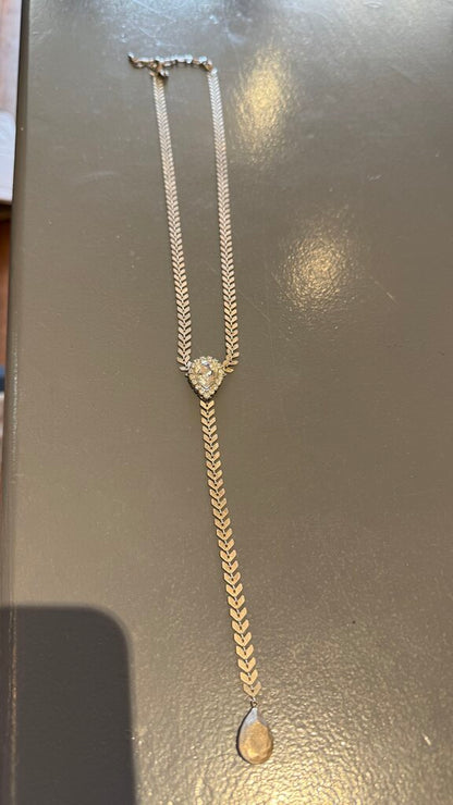 Jewel Y Necklace