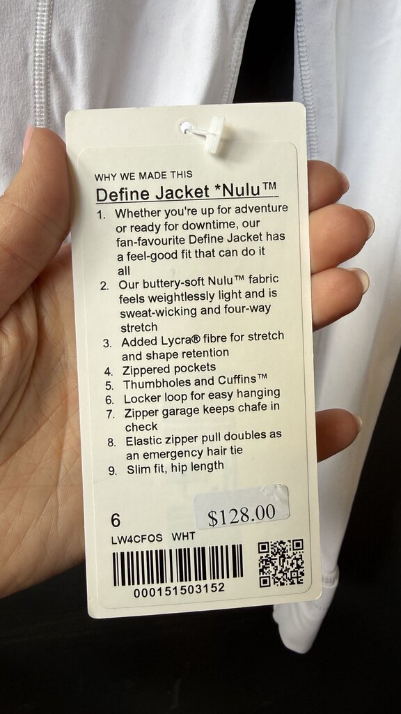 Define Nulu Zip Up Jacket