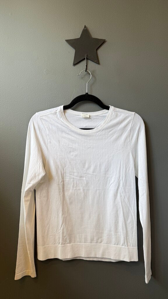 Perforated Longsleeve Pullover