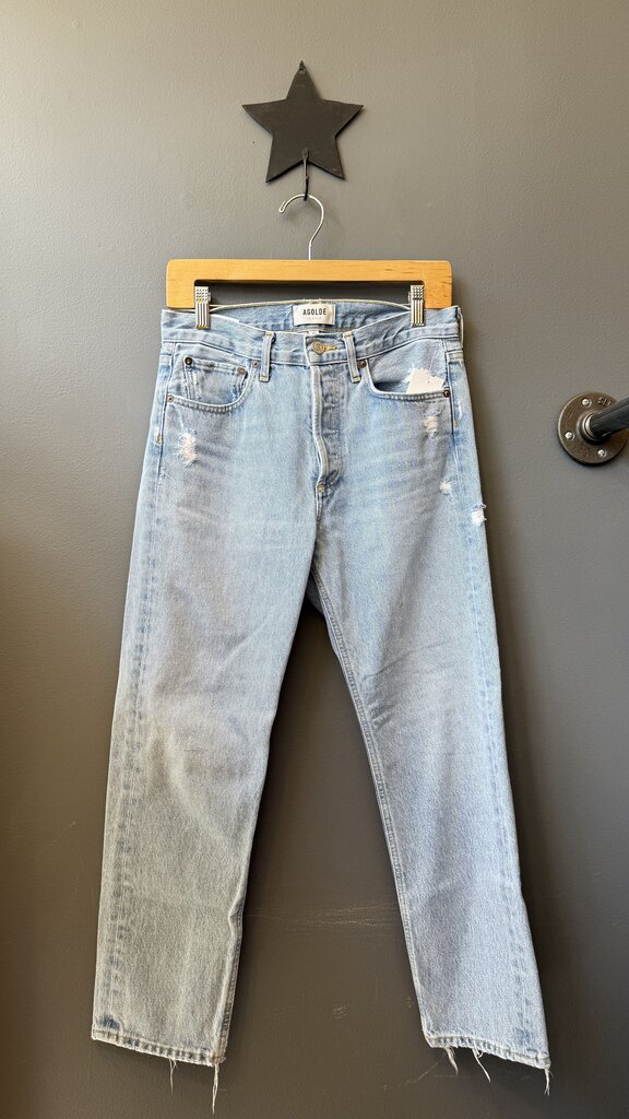Parker High Rise Straight Jeans