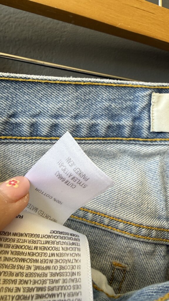 Parker High Rise Straight Jeans