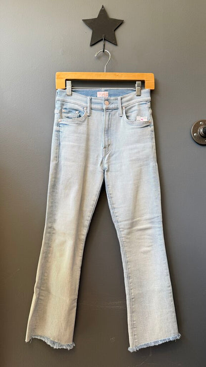 Insider Crop Step Fray Jeans