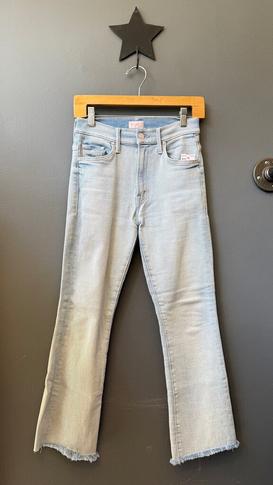 Insider Crop Step Fray Jeans