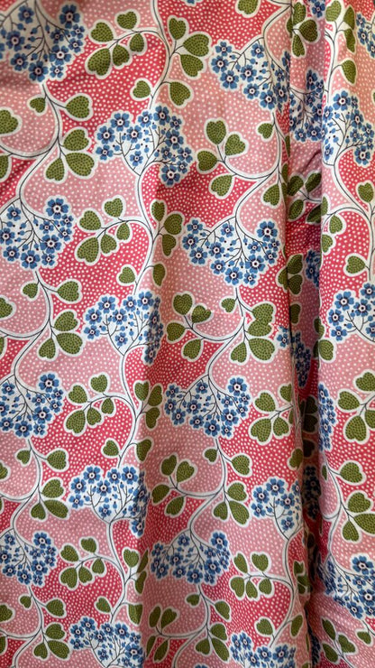 Italian Cotton Floral Button Up Shirt