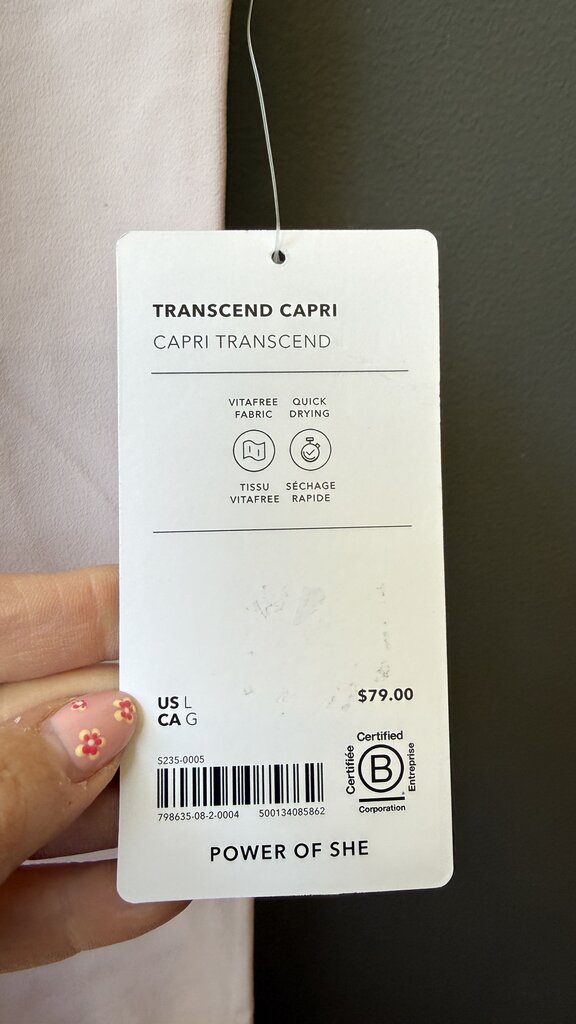Transcend Capri Leggings