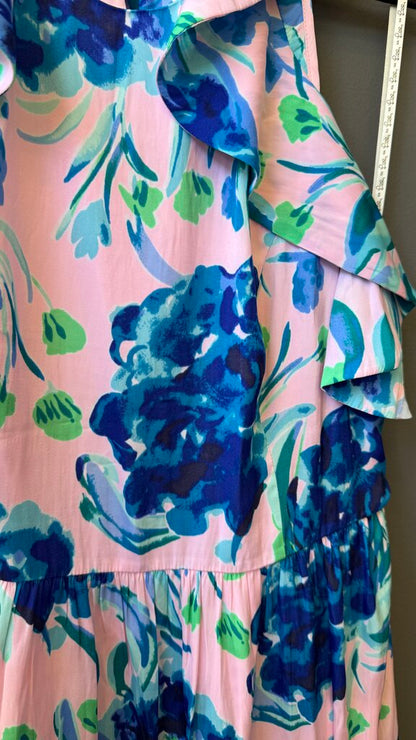 Ruffle Racerback Dress