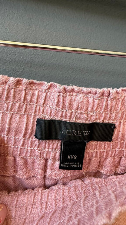 Linen Pull On Shorts