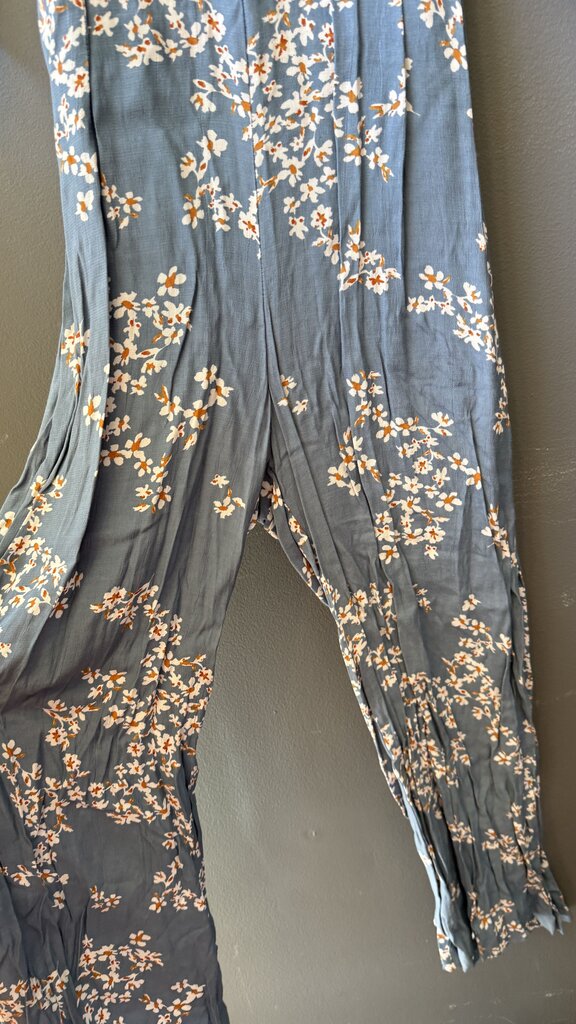 Floral Tie Back Jumpsuit