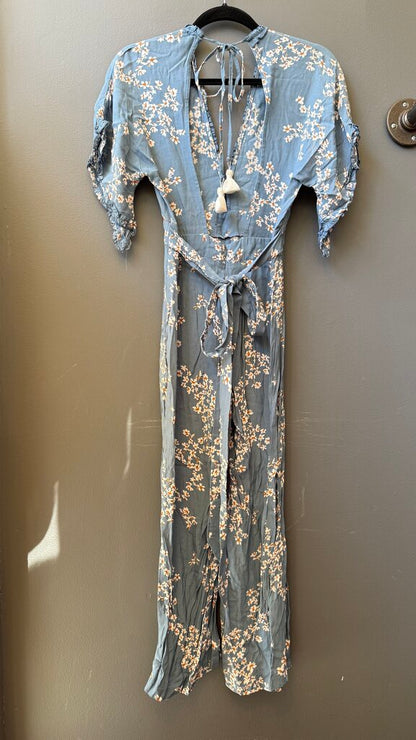 Floral Tie Back Jumpsuit