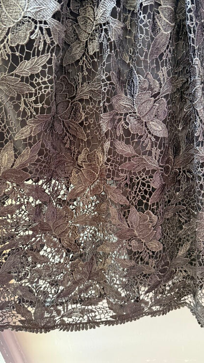 Lace Fit Flare Midi Dress