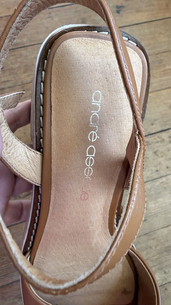 Cork Platform Sandals