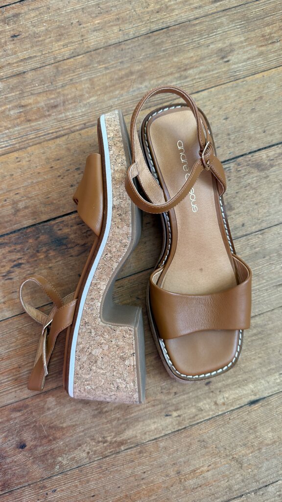 Cork Platform Sandals