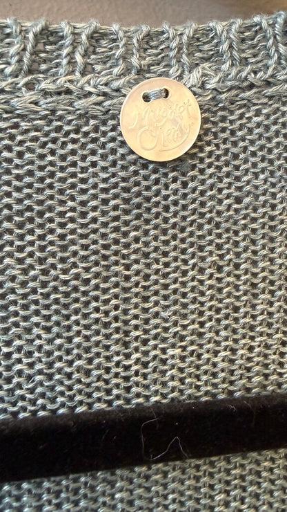 Linen Vneck Sweater