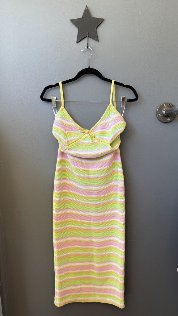 Knit Halter Midi Dress