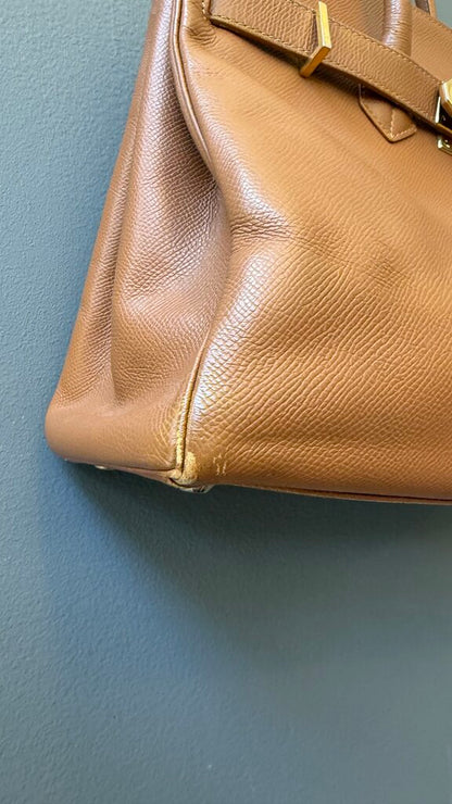 Top Handle Leather Satchel