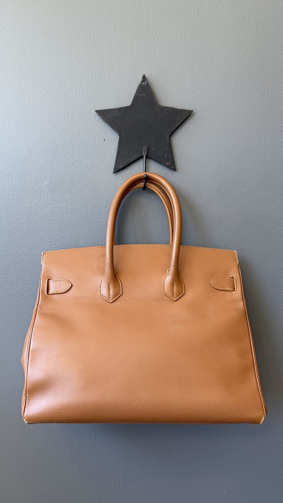 Top Handle Leather Satchel