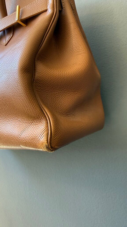 Top Handle Leather Satchel