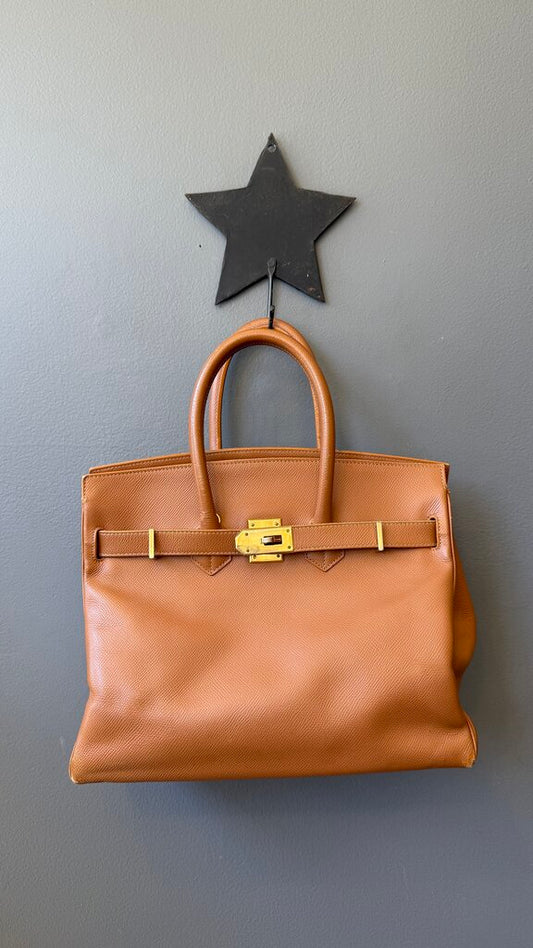 Top Handle Leather Satchel