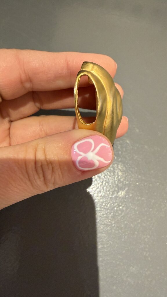 Vintage Puffy Heart Pendant