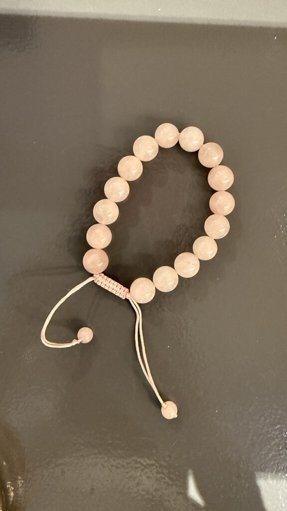 Pink Quartz String Bracelet
