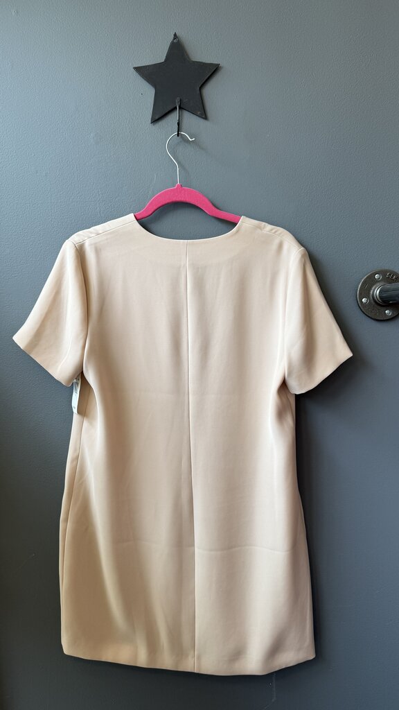 Vneck Pocket Shift Dress