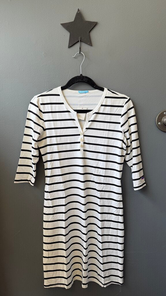 Catalina Cloth Henley Dress