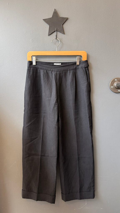 High Rise Crop Ankle Pants