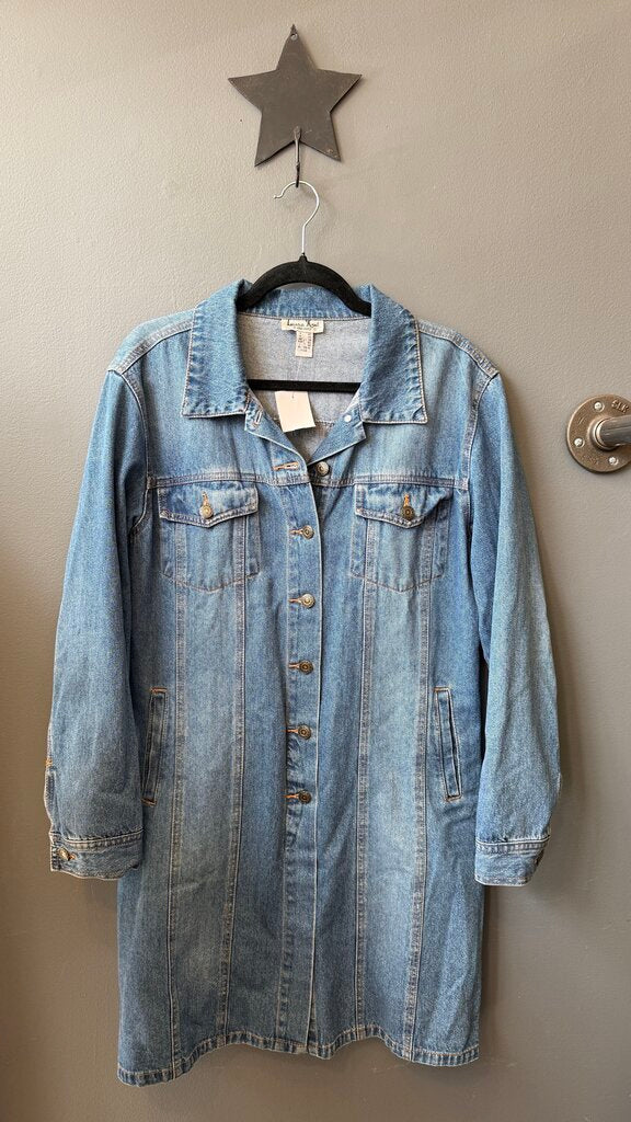 Vintage Longline Denim Jacket