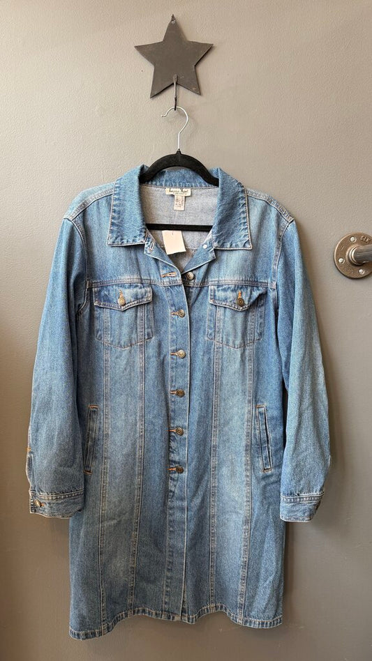 Vintage Longline Denim Jacket