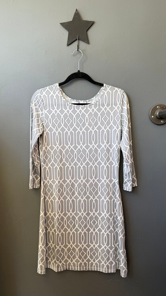 Geometric Stretch Dress