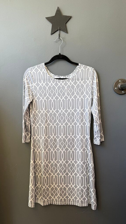 Geometric Stretch Dress