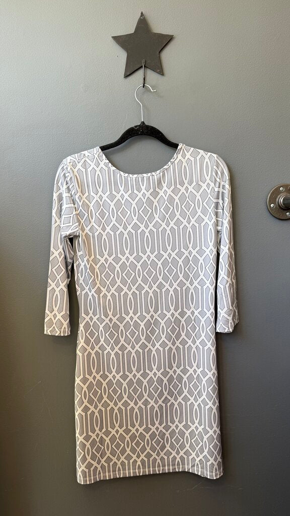 Geometric Stretch Dress