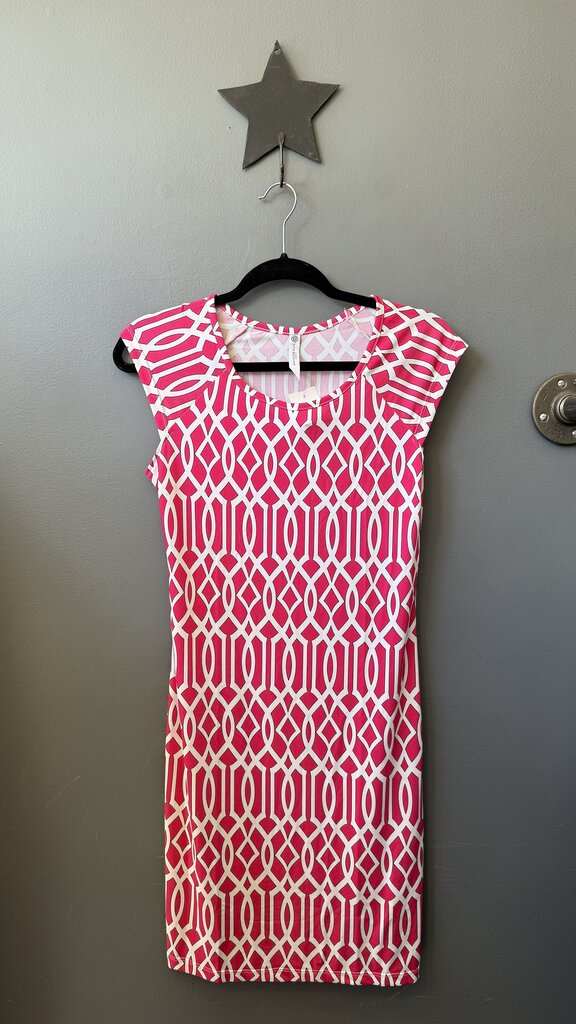 Geometric Stretch Dress