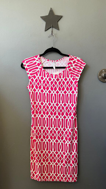 Geometric Stretch Dress
