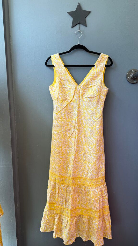 Floral Tiered Midi Dress