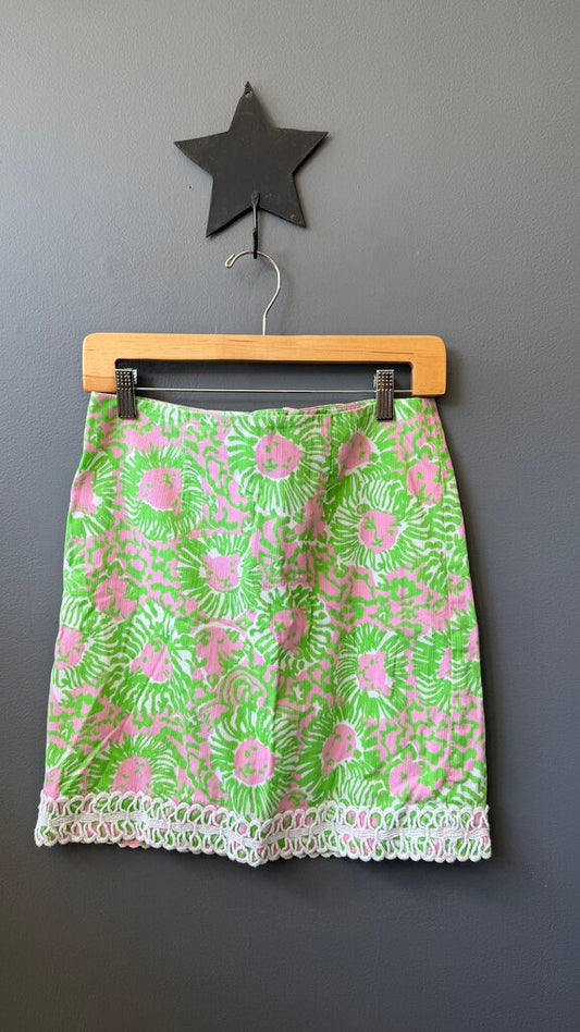 Lion Print Skirt