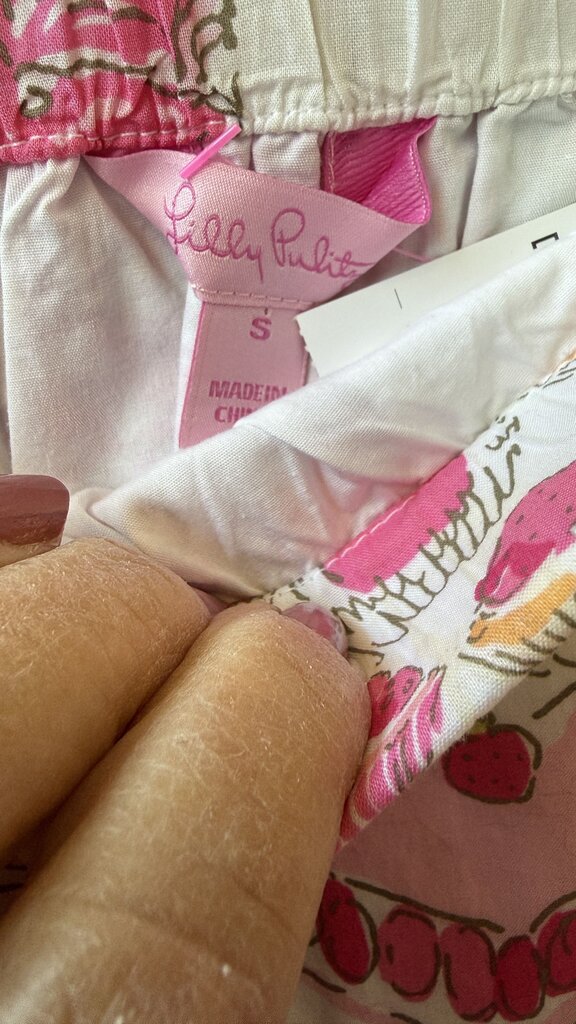 Cake Print Pull On Skirt