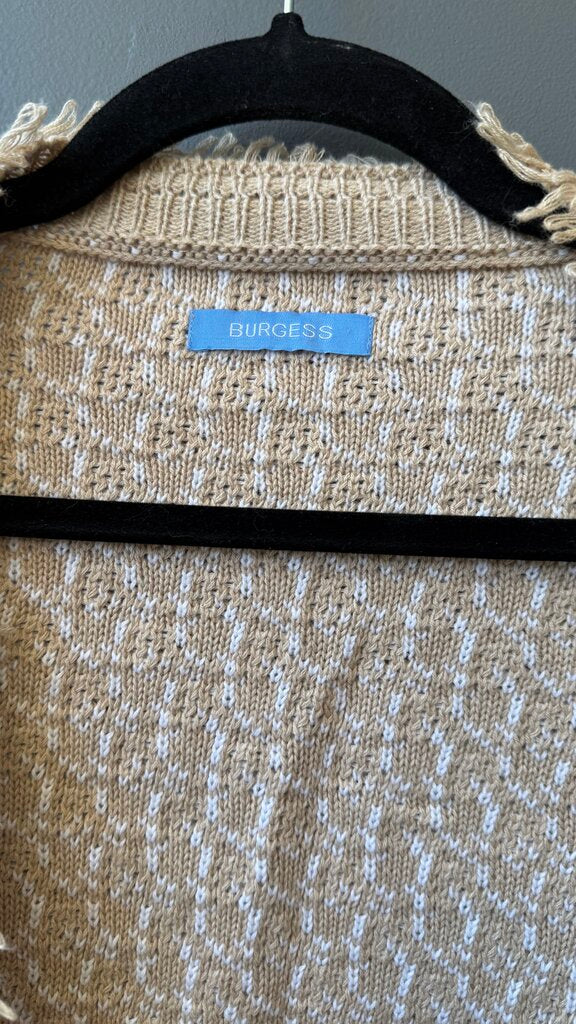 Woven Bolero Cardigan Sweater